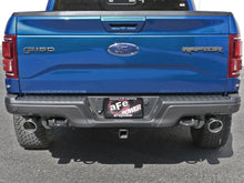 Load image into Gallery viewer, aFe MACHForce-XP 3in to 3-1/2in 304 SS Cat-Back Exhaust w/Polished Tips 17-18 Ford F-150 Raptor 3.5L