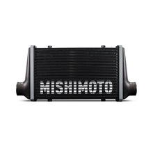 Load image into Gallery viewer, Mishimoto Universal Carbon Fiber Intercooler - Gloss Tanks - 525mm Gold Core - C-Flow - GR V-Band