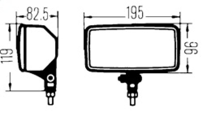 Hella Headlamp ZNWH 0/180GR SWMK MGS12 1ND