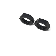 Load image into Gallery viewer, Russell Performance -8 AN Bulkhead Nuts 3/4in -16 Thread Size (Black)