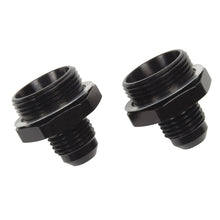 Load image into Gallery viewer, Russell Performance -6 AN Carb Adapter Fittings (2 pcs.) (Black)