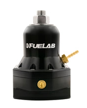 Load image into Gallery viewer, Fuelab 565 TBI Adjustable FPR 10-25 PSI (2) -10AN In (1) -10AN Return Max Flow Bypass - Black