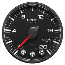 Load image into Gallery viewer, Autometer Spek-Pro 52.4mm 0-2000F Digital Stepper Motor Pyrometer Gauge
