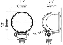 Load image into Gallery viewer, Hella Work Lamp Na 0Gr Md1224 Lt M704 1G0