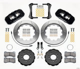 Wilwood AERO6 Front Hat Kit 14.00 2005-2014 Mustang w/ BMR Suspn. w/Lines