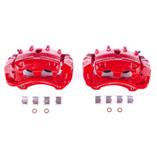 Load image into Gallery viewer, Power Stop 08-14 Cadillac CTS Front Red Calipers w/Brackets - Pair