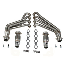 Load image into Gallery viewer, BBK 10-15 Camaro LS3 L99 Long Tube Exhaust Headers With Converters - 1-3/4 304 Stainless