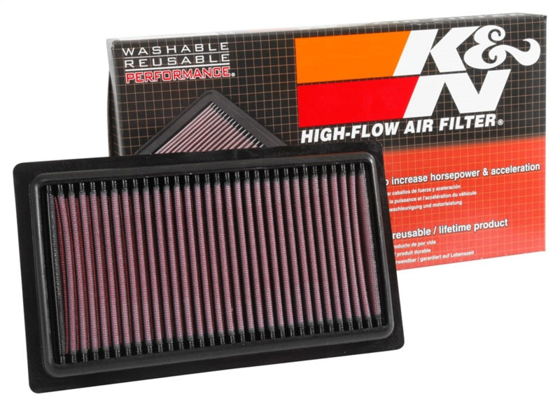 K&N 2014-2016 Hyundai i20 L4-1.4L DSL Replacement Drop In Air Filter