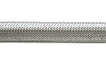 Load image into Gallery viewer, Vibrant SS Braided Flex Hose -10 AN 0.56in ID (50 foot roll)
