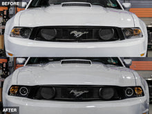Load image into Gallery viewer, Raxiom 10-12 Ford Mustang w/ Headlights CCFL Halo Projector Headlights- Black Housing (Clear Lens)