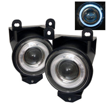 Load image into Gallery viewer, Spyder Chevy Silverado 1500/2500 99-02 Projector Headlights CCFL Halo LED Black Smoke FL-P-GD99-HL