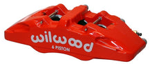 Load image into Gallery viewer, Wilwood Caliper-Forged Dynapro 6 5.25in Mount-Red-R/H 1.62/1.12/1.12in Pistons 1.10in Disc