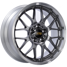 Load image into Gallery viewer, BBS RS-GT 19x8.5 5x112 ET38 Diamond Black Center Diamond Cut Lip Wheel -82mm PFS/Clip Required