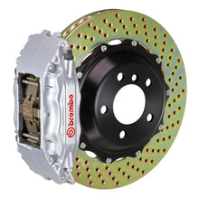 Load image into Gallery viewer, Brembo 98-02 Camaro/Firebird Front GT BBK 4 Piston Cast 2pc 332x32 2pc Rotor Drilled-Silver