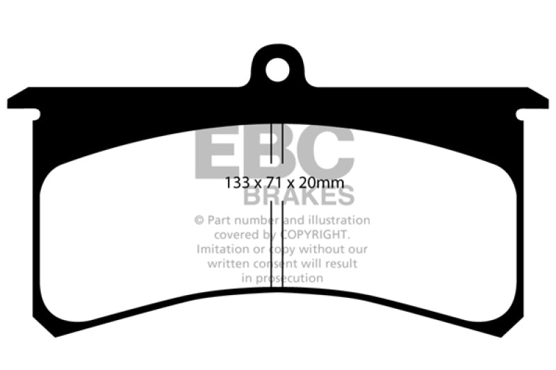 EBC Brakes Yellowstuff Performance Brake Pads