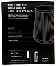 Load image into Gallery viewer, Airaid Universal Air Filter - Cone 6in Flange x 7-1/4in Base x 5in Top x 8in Height