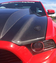 Load image into Gallery viewer, Anderson Composites 2013-2014 Ford Mustang Type-CJ Carbon Fiber Cowl Hood