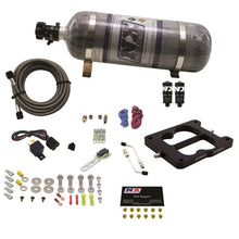 Load image into Gallery viewer, Nitrous Express Q-Jet/Holley Spread Bore Hitman Plus Nitrous Kit w/Composite Bottle