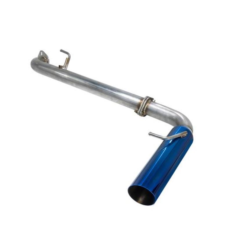 Remark 13+ Subaru BRZ/Toyota 86 Single-Exit Axle Back Exhaust w/Burnt Blue Stainless Single Wall Tip