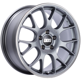 BBS CH-R 18x9 5x120 ET44 Brilliant Silver Polished Rim Protector Wheel -82mm PFS/Clip Required