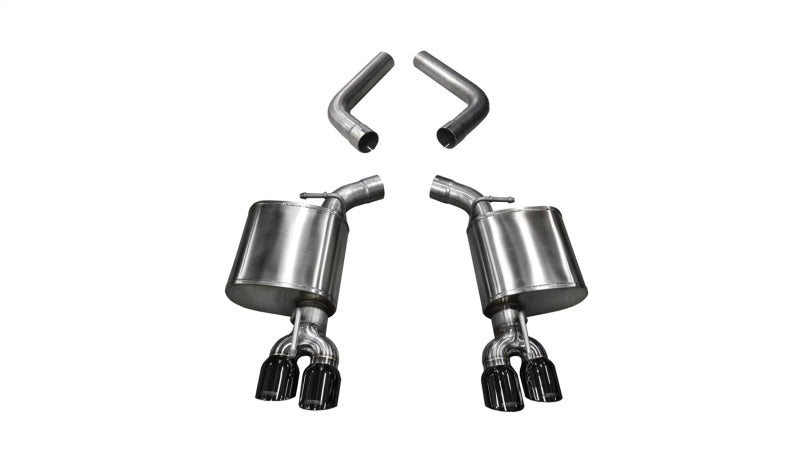 Corsa 2015-23 Dodge Challenger 6.4L/17-19 Challenger 5.7L Black Sport Axle-Back Exhaust w/3.5in Tips