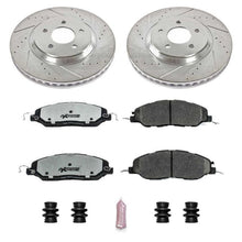 Load image into Gallery viewer, Power Stop 11-14 Ford Mustang Front Z26 Street Warrior Brake Kit