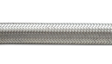 Load image into Gallery viewer, Vibrant SS Braided Flex Hose -6 AN 0.34in ID (50 foot roll)