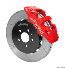 Load image into Gallery viewer, Wilwood AERO6 Front Kit 14.00in BBK - 08-12 Audi A4/A5/S5 - Red Drilled &amp; Slotted Rotor