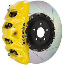 Load image into Gallery viewer, Brembo 10-14 F150 SVT Raptor Front GT BBK 8 Piston Cast 412x38 2pc Rotor Slotted Type-1- Yellow
