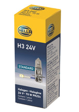 Load image into Gallery viewer, Hella H3 24V/70W PK22s T3.25 Halogen Bulb