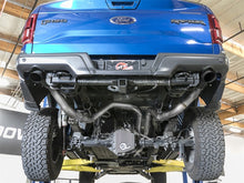 Load image into Gallery viewer, aFe MACH Force-Xp Cat-Back Exhaust w/Dual Hi-Tuck Tips Black 17-18 Ford F-150 Raptor V6-3.5L (tt)