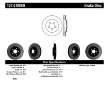 Load image into Gallery viewer, StopTech 05-10 Ford Mustang GT Front Right Slotted &amp; Drilled Rotor