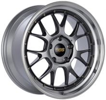 Load image into Gallery viewer, BBS LM-R 19x9.5 5x112 ET38 Diamond Black Center Diamond Cut Lip Wheel -82mm PFS/Clip Required