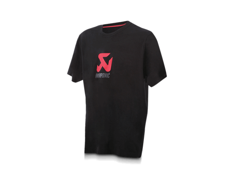 Akrapovic Mens Logo Black T-Shirt - Large