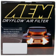 Load image into Gallery viewer, AEM 2-3/4in x 6-7/8in Oval Dryflow Air Filter