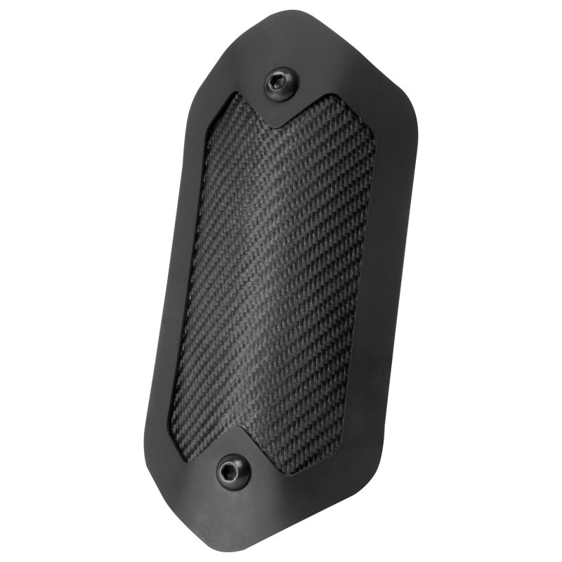 DEI Powersport Flexible Heat Shield w/Double Black Finish - 3.5in x 6.5in - Black/Onyx