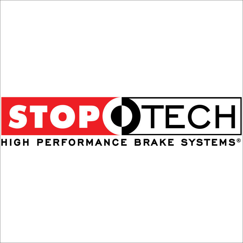 StopTech 07-14 Ford Mustang GT500 Slotted Zinc Plated Front AeroRotor Kit