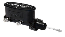 Load image into Gallery viewer, Wilwood High Volume Tandem Master Cylinder - 15/16in Bore Black-W/Pushrod