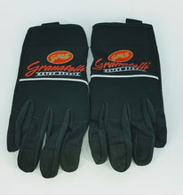 Load image into Gallery viewer, Granatelli Medium Mechanics Work Gloves - Black w/Touch Screen Finger Tips &amp; Granatelli Logo