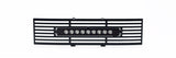 Putco 11-14 Ford F-150 - EcoBoost Bumper Grille Inserts - Black SS Bar and 10in Luminix Light Bar