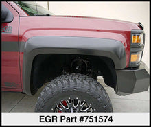 Load image into Gallery viewer, EGR 14+ Chev Silverado 6-8ft Bed Rugged Look Fender Flares - Set