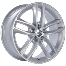 BBS SX 19x8.5 5x112 ET46 Sport Silver Wheel -82mm PFS/Clip Required