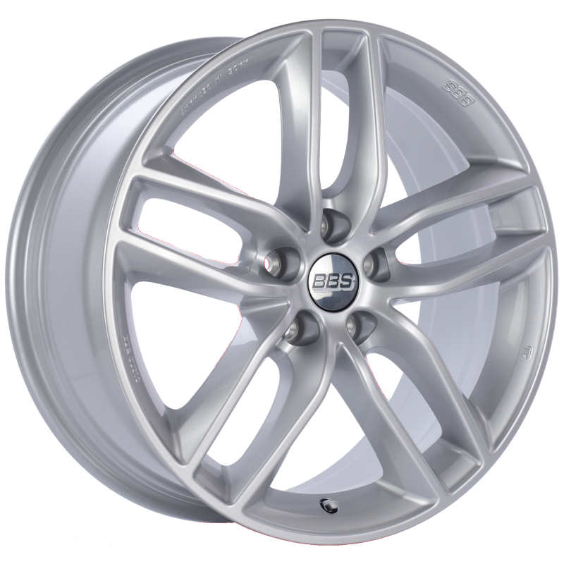 BBS SX 17x7.5 5x120 ET37 Sport Silver Wheel -82mm PFS/Clip Required