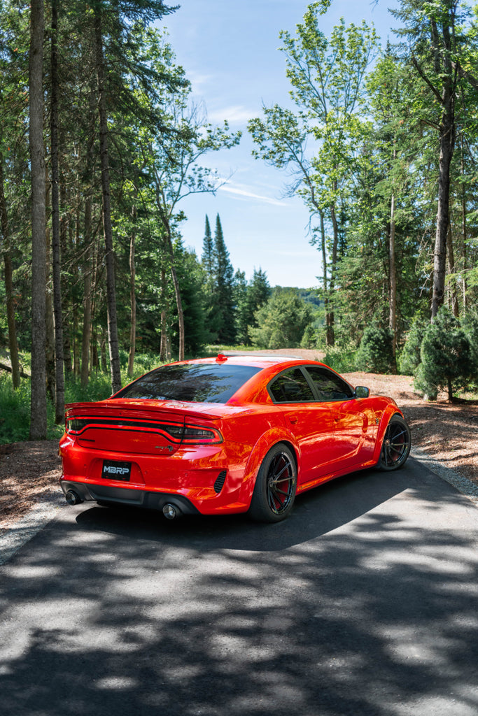 MBRP 17-21 Charger 5.7L/6.2L/6.4L 3in Race Profile Cat-Back w/ Dual Tips Aluminized Steel Exhaust