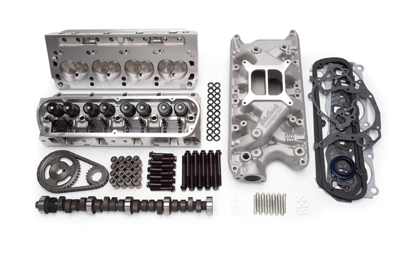 Edelbrock Cylinder Heads E-Street Sb-Ford w/ 1 90In Intake Valves Complete Packaged In Pairs