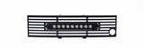 Putco 11-14 Ford F-150 EcoBoost SS Blk Bar Bumper Grille Insert w/ 10in Luminix Light Bar