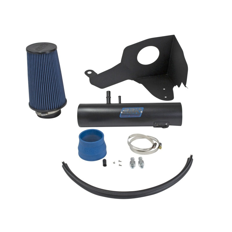 BBK 11-14 Mustang 3.7 V6 Cold Air Intake Kit - Blackout Finish