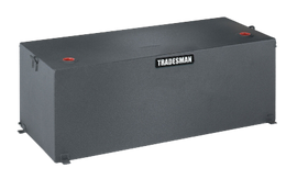 Tradesman Steel Full Size Rectangular Liquid Storage Tank - Black