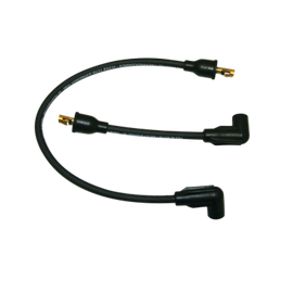 Moroso 80-84 H-D FL / 84-99 H-D FXST/FLST / 91-98 H-D FXD Suppression Core Wire Set - Black