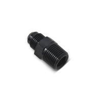 Load image into Gallery viewer, Russell Performance -8 AN 1/4in NPT Straight Black Flare to Pipe Adapter